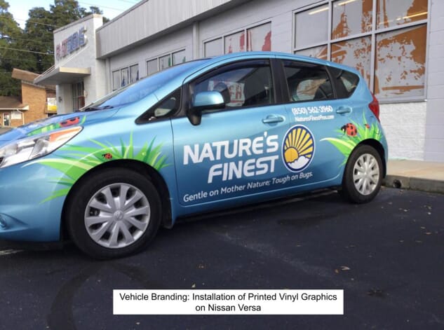 Vehicle Graphic - Lettering, Partial & Full Wraps